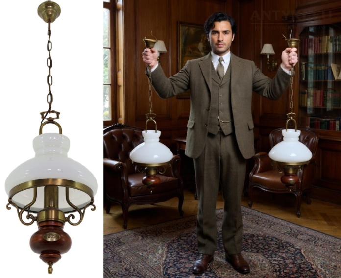 rustykalne lampy sufitowe z dawnych lat